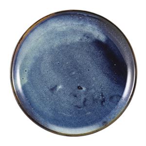 Porcelain Aqua Blue Plate - 26cm
